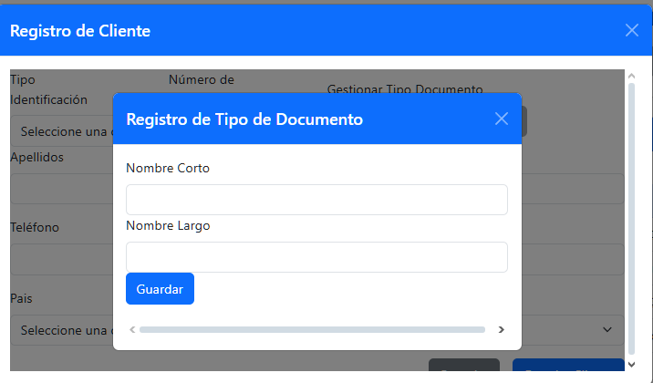 Creacion Tipo documento